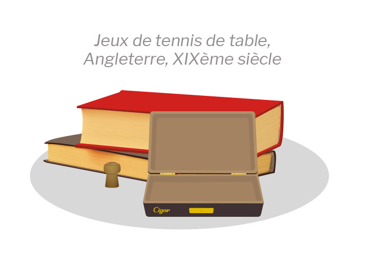 jeux de tennis de table 19ème siècle