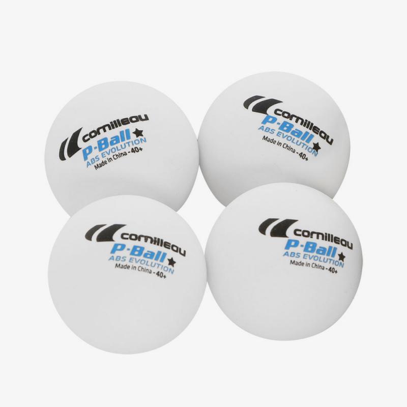 Set 4 palete Cornilleau Softbat Quattro + 4 mingi Cornilleau p-Ball