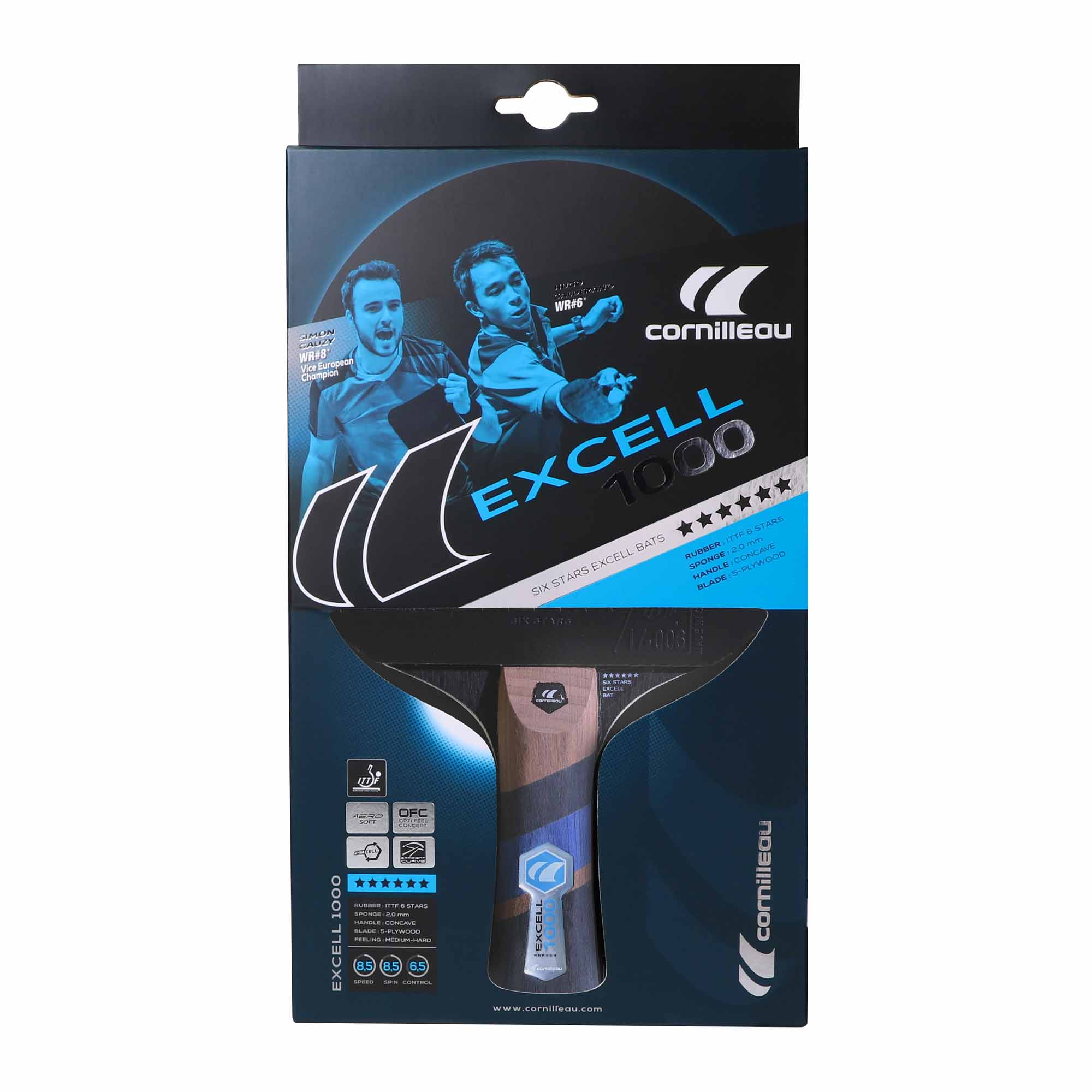 Resigilat! Paleta Cornilleau Excel 1000 Carbon