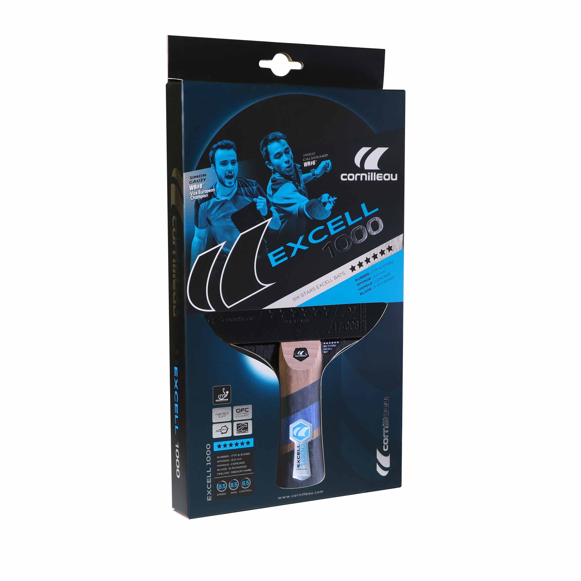 Resigilat! Paleta Cornilleau Excel 1000 Carbon