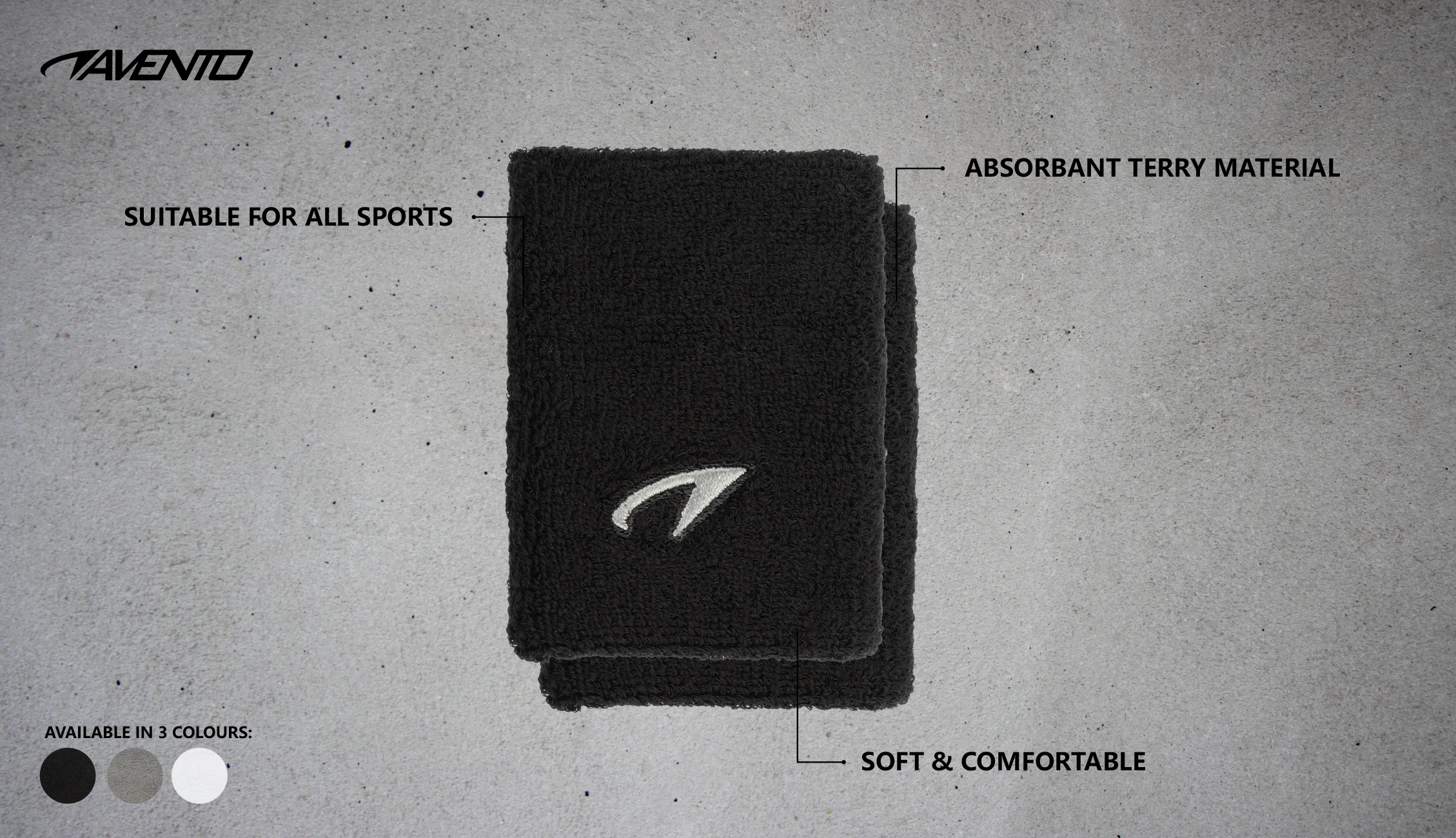 Mansete pentru incheietura Avento, pereche