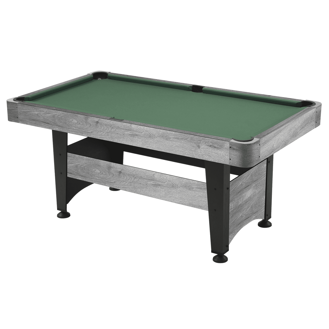 Masă Biliard Garlando Chicago 4 – 140x70cm, MDF 15mm, Gri, Accesorii Incluse