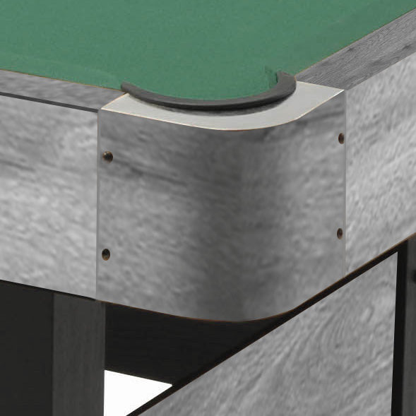 Masă Biliard Garlando Chicago 5 Gri Oak | Teren 160 × 80 cm