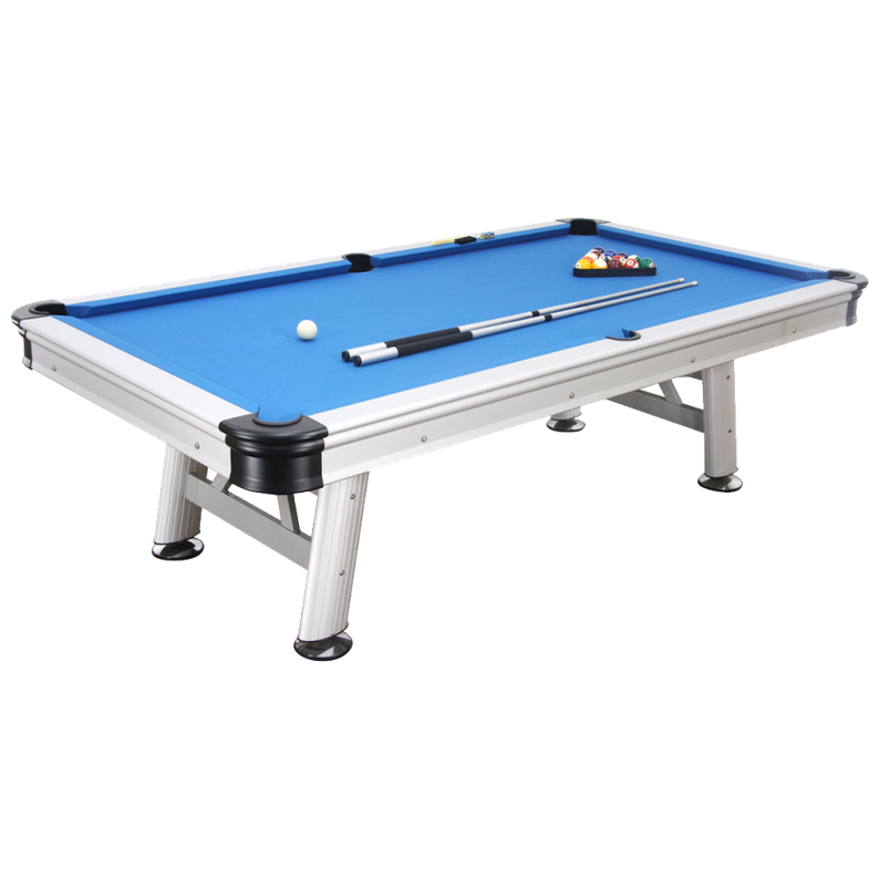 Masă Biliard Outdoor Garlando Florida 8 – 252x140cm, Fibră Sticlă, Accesorii Incluse