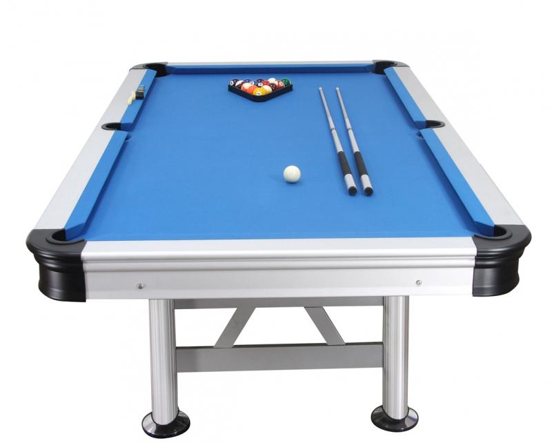 Masă Biliard Outdoor Garlando Florida 8 – 252x140cm, Fibră Sticlă, Accesorii Incluse