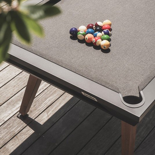 Masă de Biliard Exterior Cornilleau Origin – HPL 12mm, Oțel, 215x120cm, convertibila
