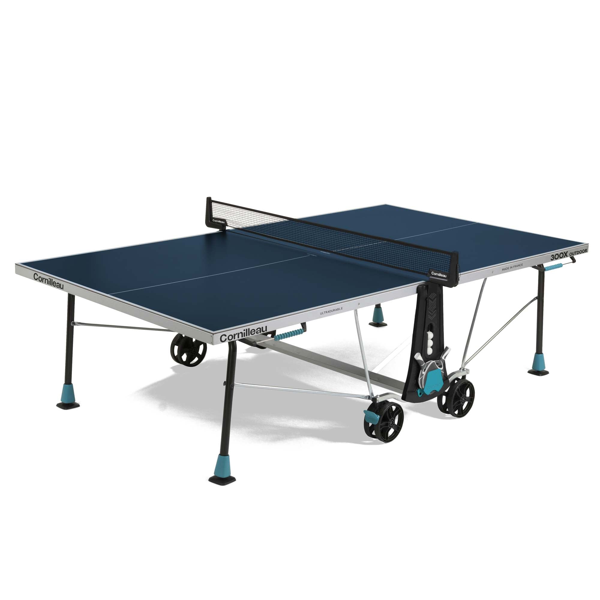 Masă Tenis de Masă Cornilleau 300X Outdoor Albastru - RESIGILAT - Albastru, uni