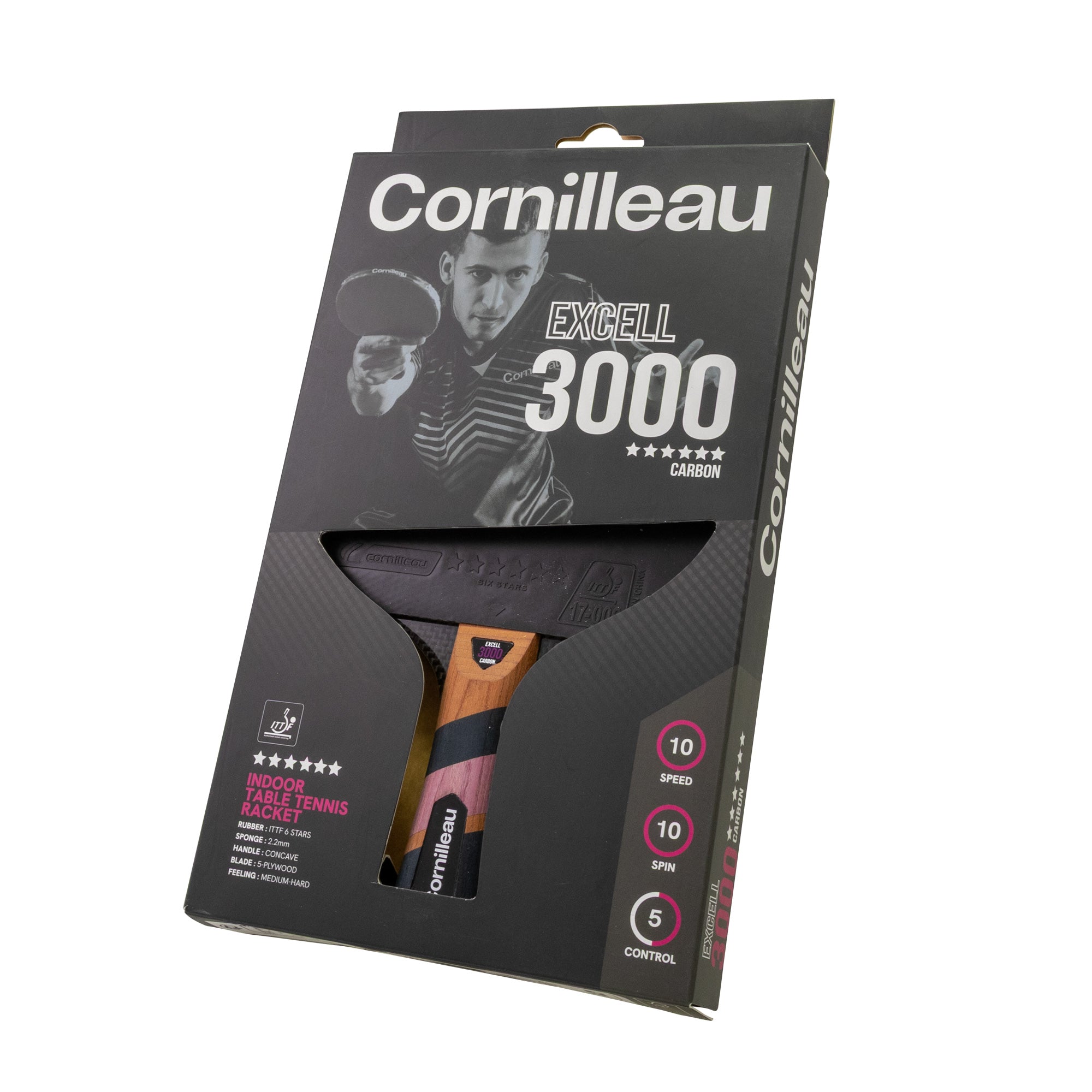 Resigilat! Paletă Tenis de Masă Cornilleau Excell 3000 Carbon