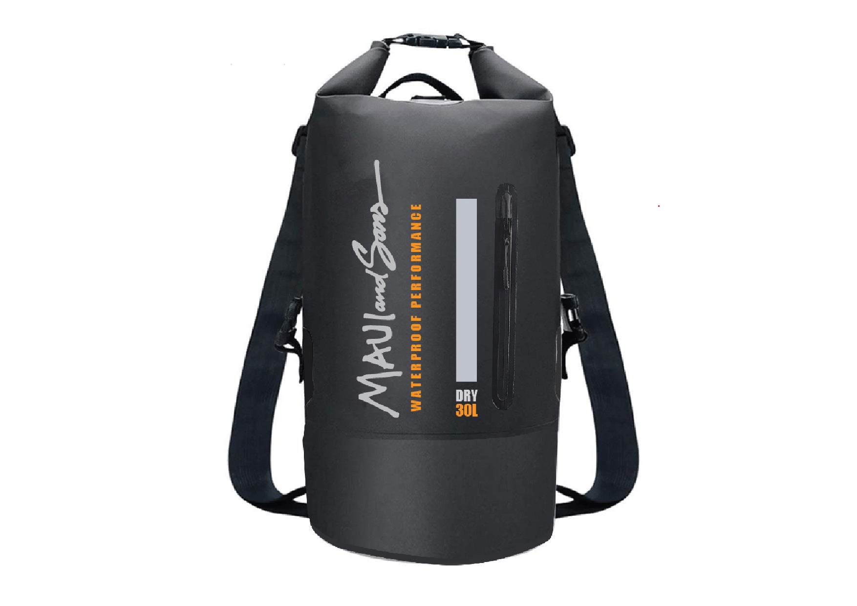 Rucsac Dry Bag MAUI & SONS 30L Waterproof Negru
