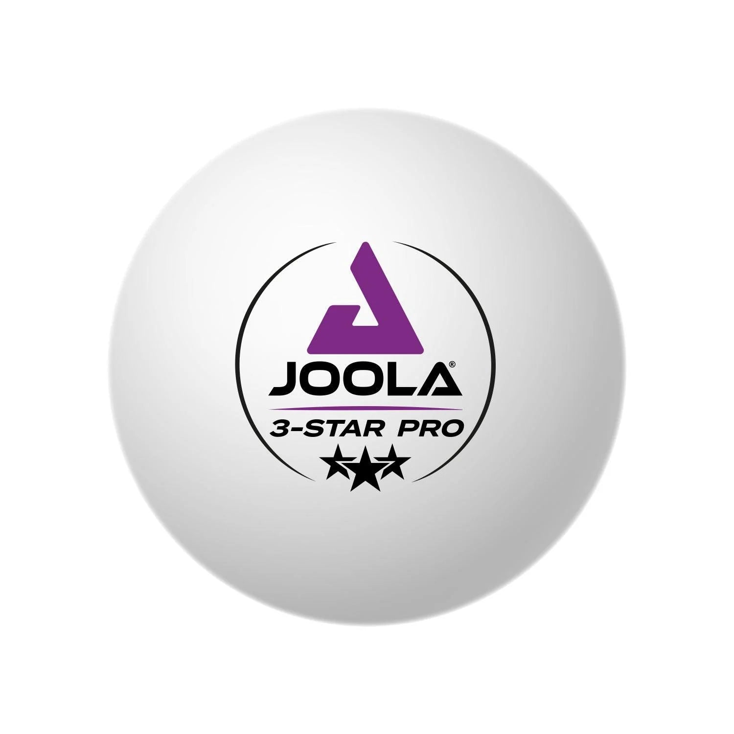 Set mingi JOOLA 3* Pro, 24 buc, alb