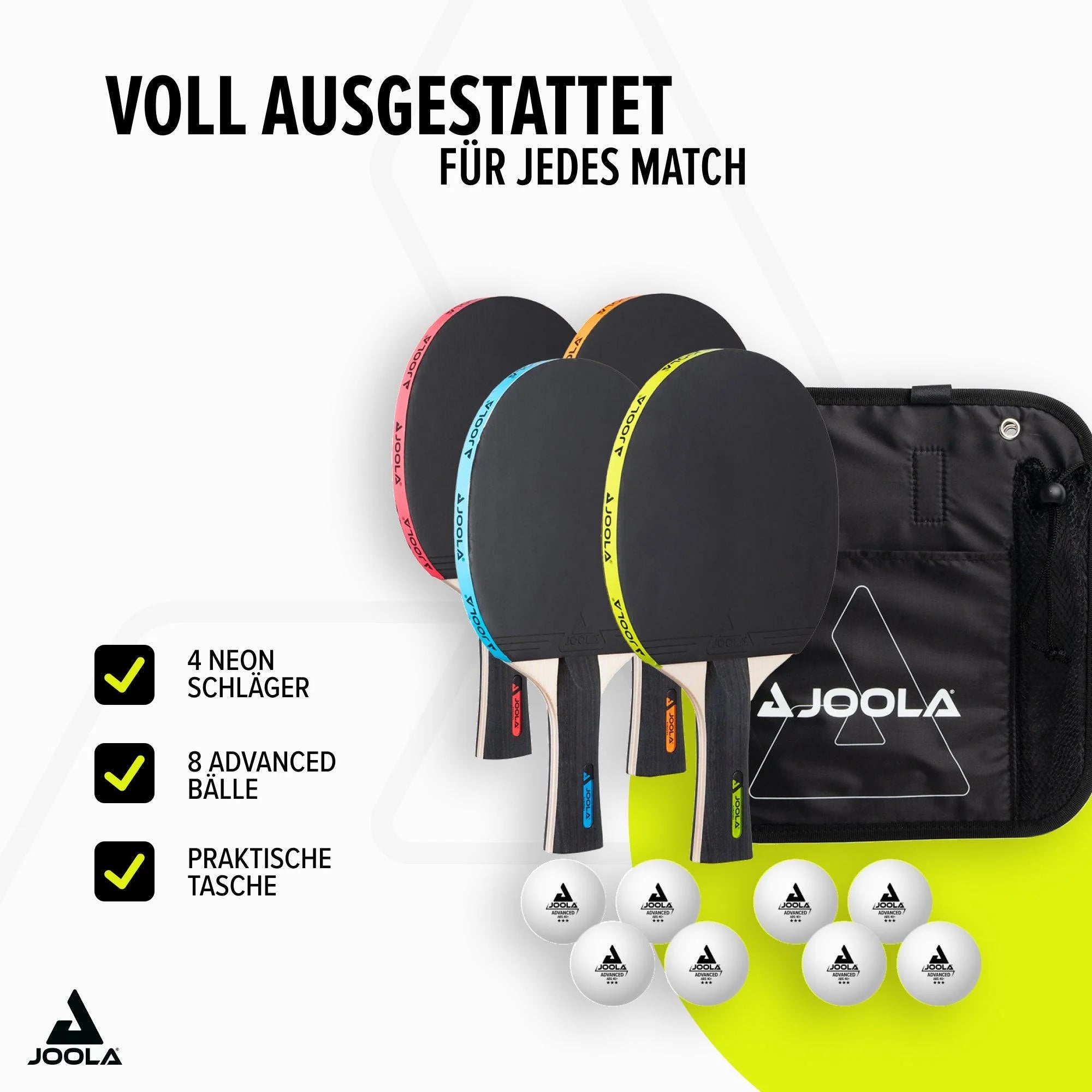 Set palete Joola Neon CT