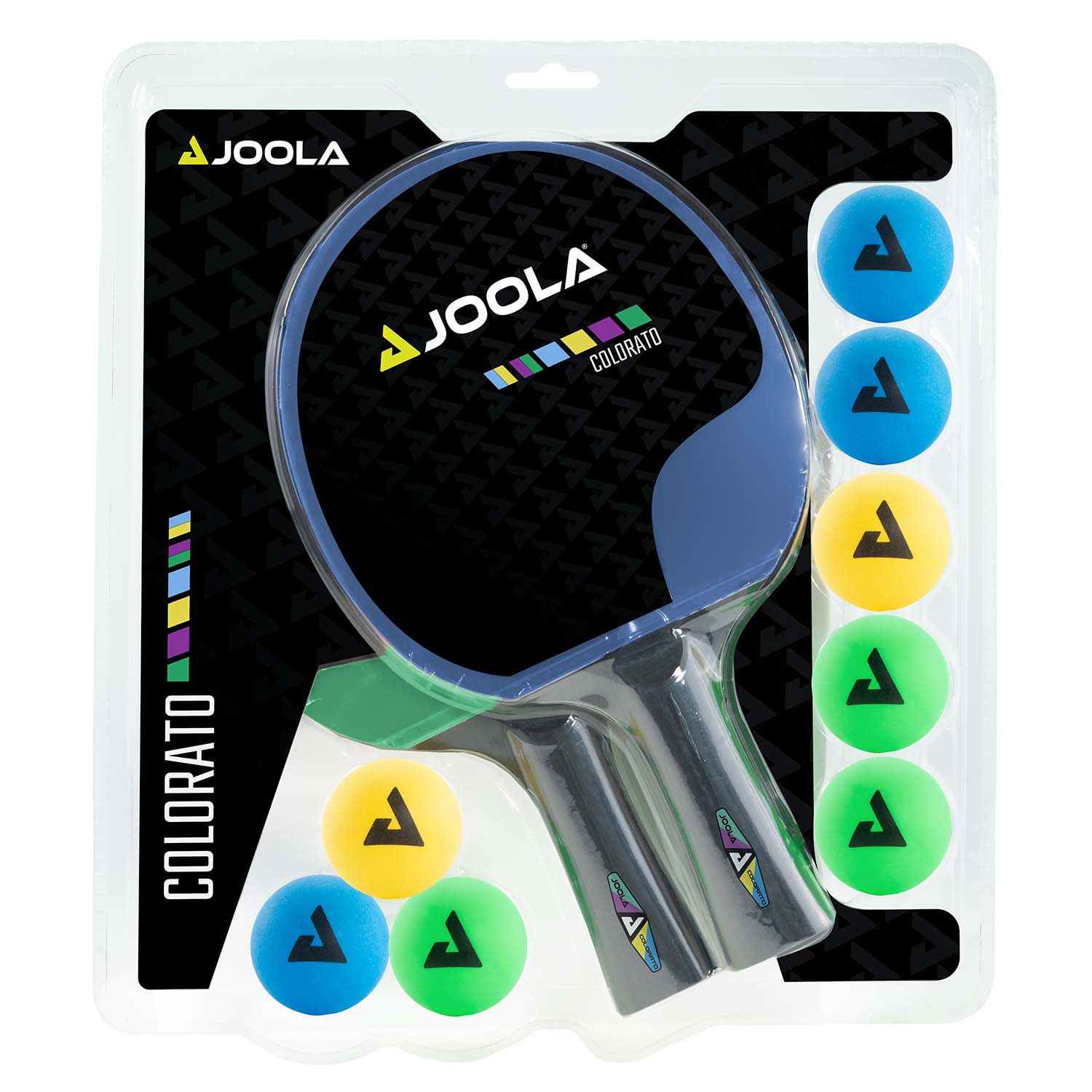Set tenis de masa Joola Colorata, Multicolor